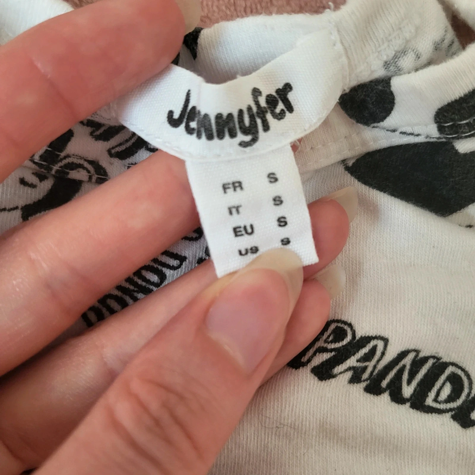 Crop top panda – photo 2